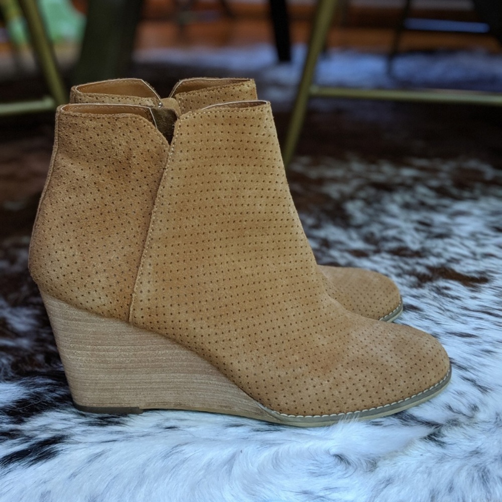 Susina wedge booties